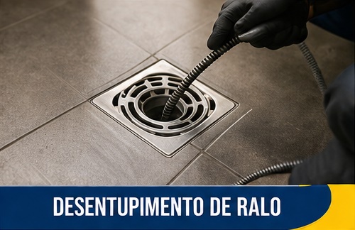 Desentupimento de ralo