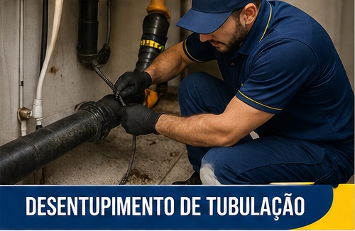 Desentupimento de Tubulação