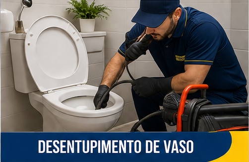 Desentupimento de Vaso