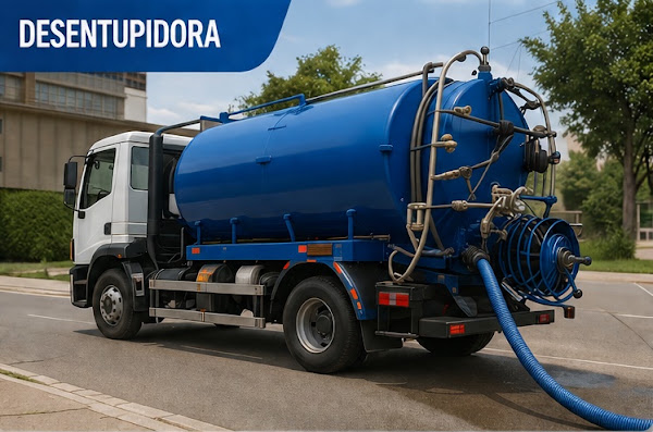 Serviço de desentupidora SP 24h
